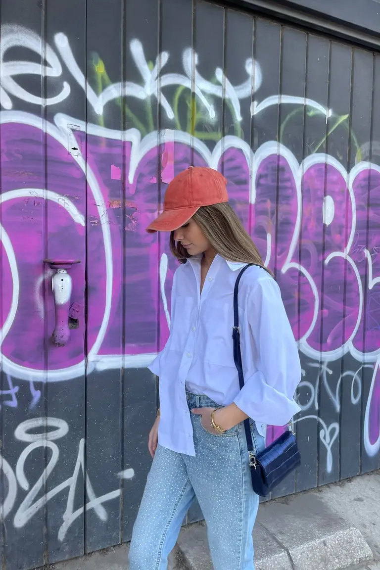 Look Casual Chic: Camisa Oversized y Jeans de sofidelfabro para argentina