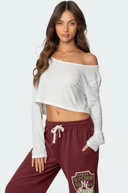Top cropped hombros descubiertos de Edikted en Tops para argentina