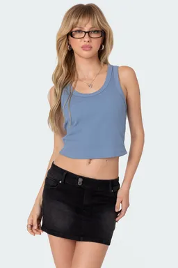 Musculosa jessa canalé de Edikted en Tops para argentina