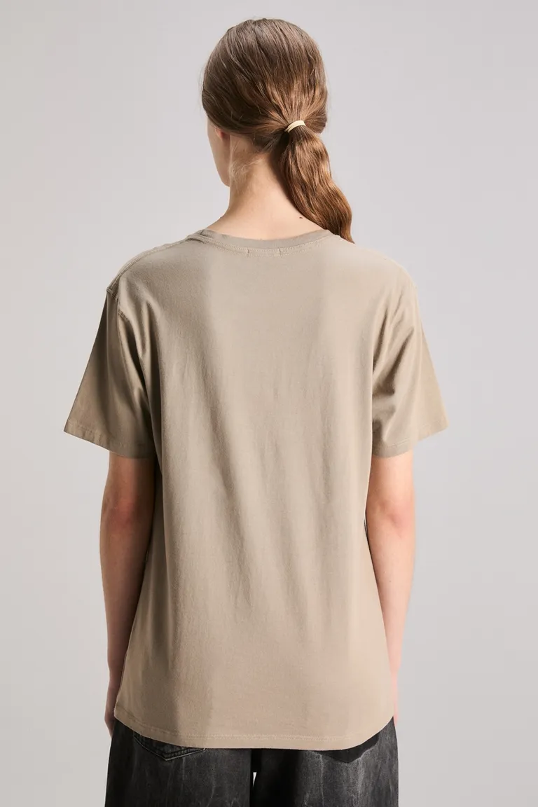 Remera oversize de algodón con gráfico de conejito de Kosiuko en Remeras para argentina