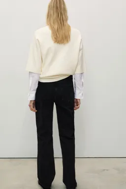 Jeans matilda rectos tiro medio de Mango en Pantalones para argentina