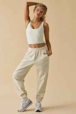 Pantalones jogger tiro medio hueso de Oh Polly en Pantalones para argentina