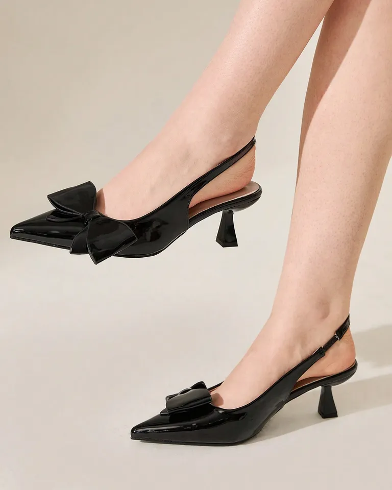 Tacones moño dulces románticos de Cuccoo en Zapatos con Tacos para argentina