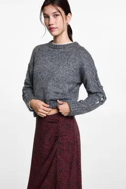 Falda midi leopardo de Mango Teen en Faldas para argentina