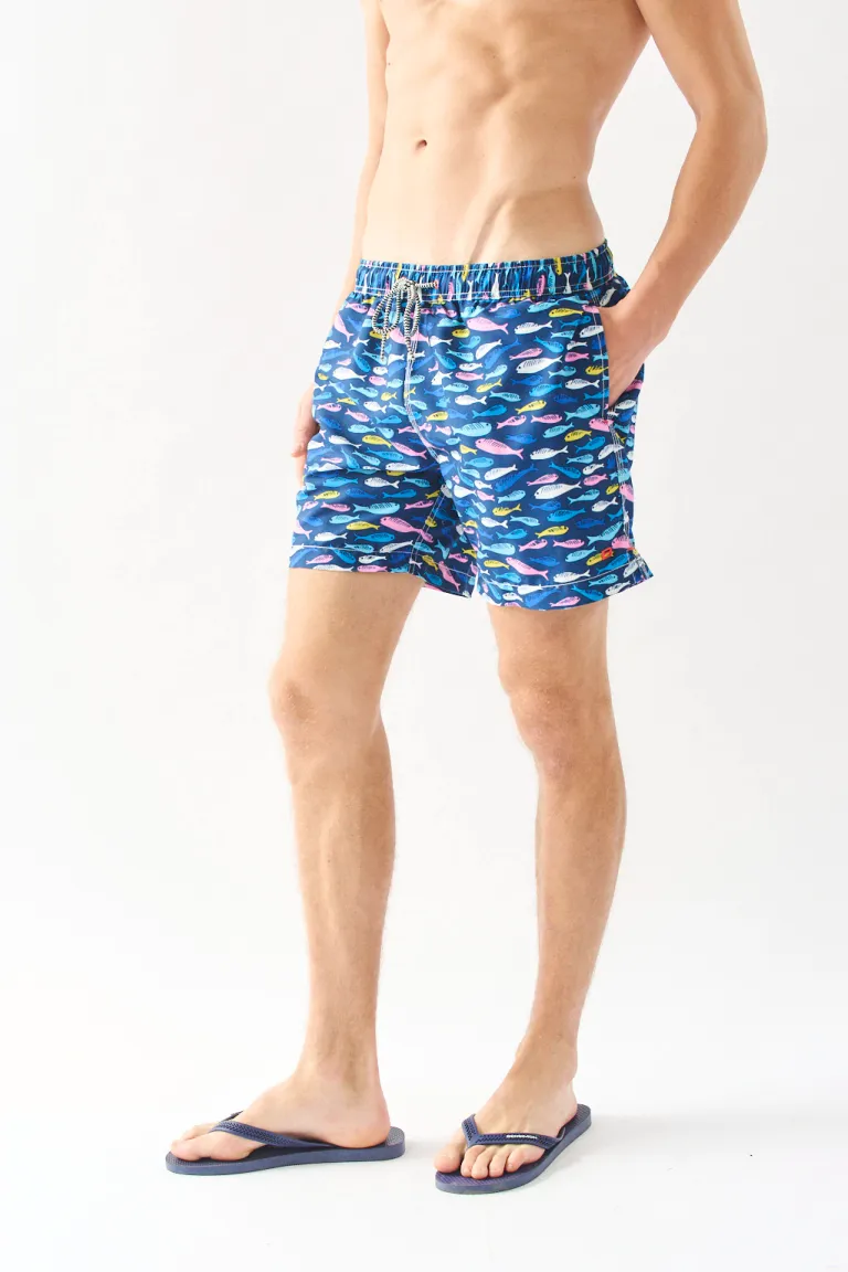 Shorts de baño estampado con diseño moderno y ajuste cómodo de Bensimon en Trajes de Baño para argentina