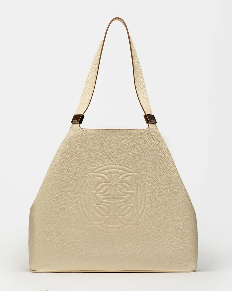 Bolso eterial en cuero graneado: Diseño minimalista y funcional de Prüne en Bolsos y Carteras para argentina