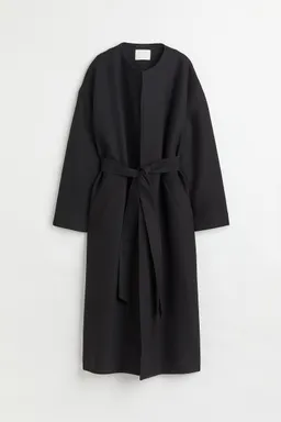 Abrigo recto con cinturón de H&M en Chaquetas para argentina