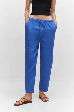 Pantalón lino de Mango en Pantalones para argentina