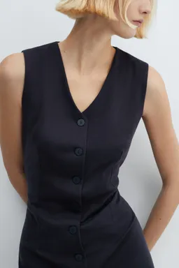 Vestido corto botones de Mango en Vestidos para argentina