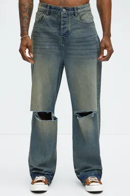 Jeans holgados vintage james de Fashion Nova en Pantalones para argentina