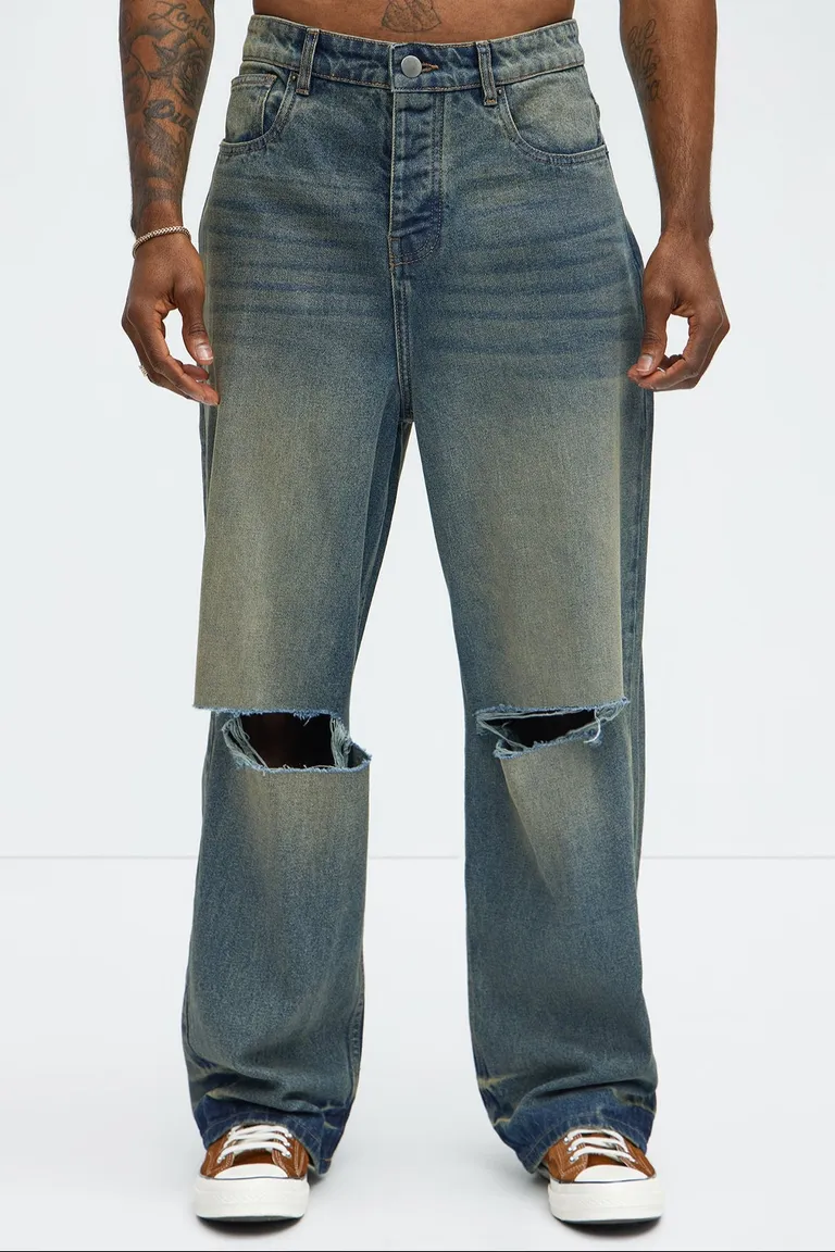 Jeans holgados vintage james de Fashion Nova en Pantalones para argentina