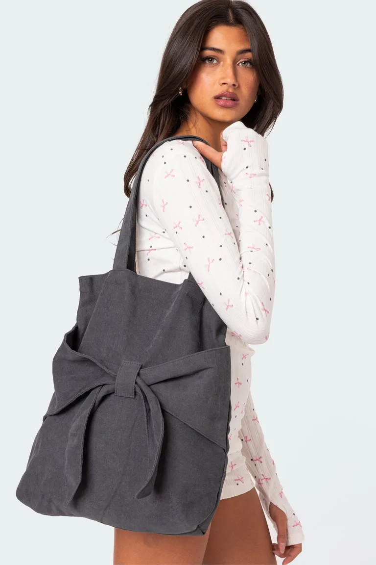Bolso tote detalle lazo de Edikted en Bolsos y Carteras para argentina