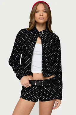 Campera tabitha lunares de Edikted en Chaquetas para argentina