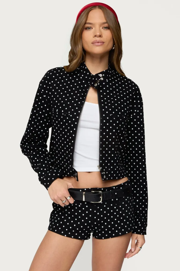 Campera tabitha lunares de Edikted en Chaquetas para argentina