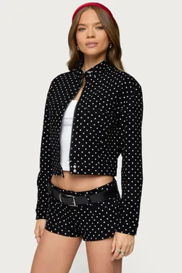 Campera tabitha lunares de Edikted en Chaquetas para argentina