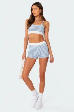 Short tiro alto solene de Edikted en Shorts para argentina