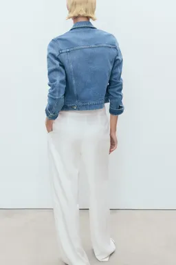 Chaqueta vaquera con bolsillos de Mango en Chaquetas para argentina