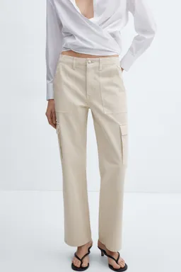 Jeans cargo con bolsillos de Mango en Pantalones para argentina