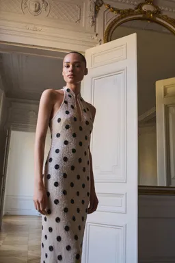 Vestido halter topos pedrería de Mango en Vestidos para argentina