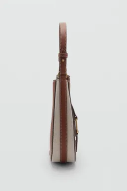 Bolso canvas hombro contraste de Mango en Bolsos y Carteras para argentina