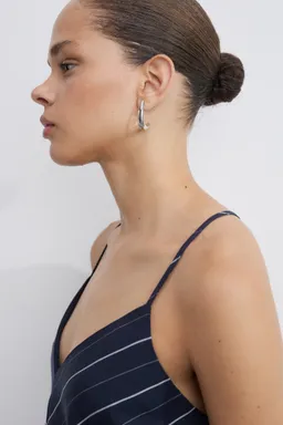 Vestido lyocell rayas de Mango en Vestidos para argentina