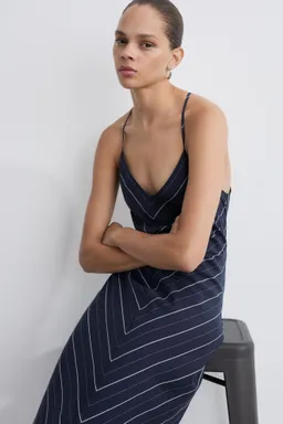 Vestido lyocell rayas de Mango en Vestidos para argentina