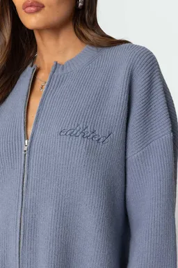 Sweater kris tejido acanalado de Edikted en Buzos y Sweaters para argentina