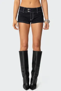 Micro short estrellas yazi de Edikted en Shorts para argentina