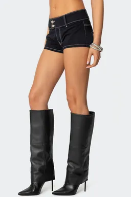 Micro short estrellas yazi de Edikted en Shorts para argentina