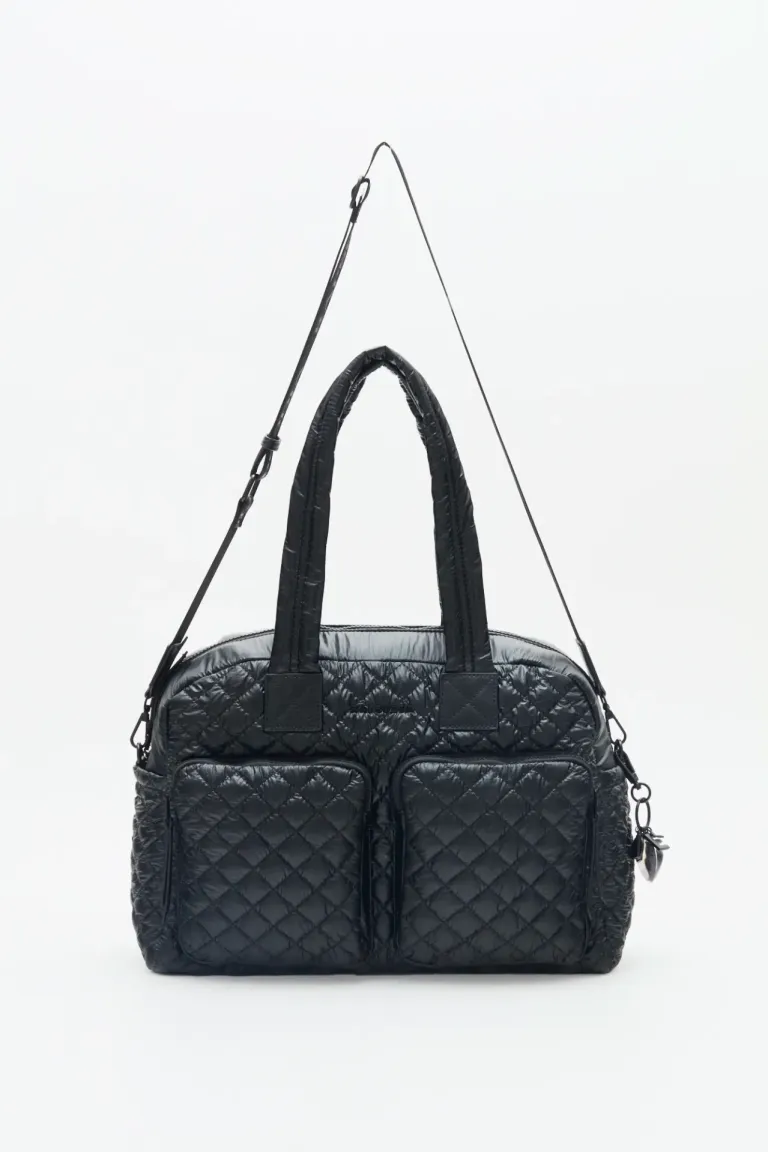 Bolso de nylon matelassé con compartimientos y correa desmontable de Rapsodia en Bolsos y Carteras para argentina