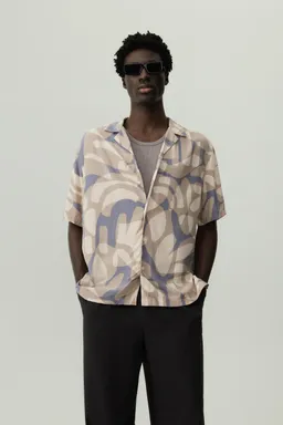 Camisa estilo resort estampada de Lefties en Camisas para argentina