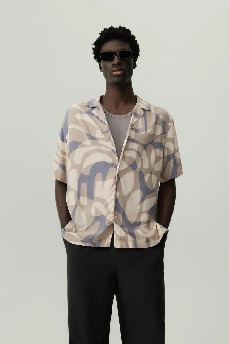 Camisa estilo resort estampada de Lefties en Camisas para argentina