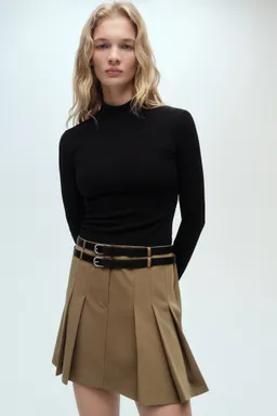 Vestido corto tejido combinado de Mango en Vestidos para argentina