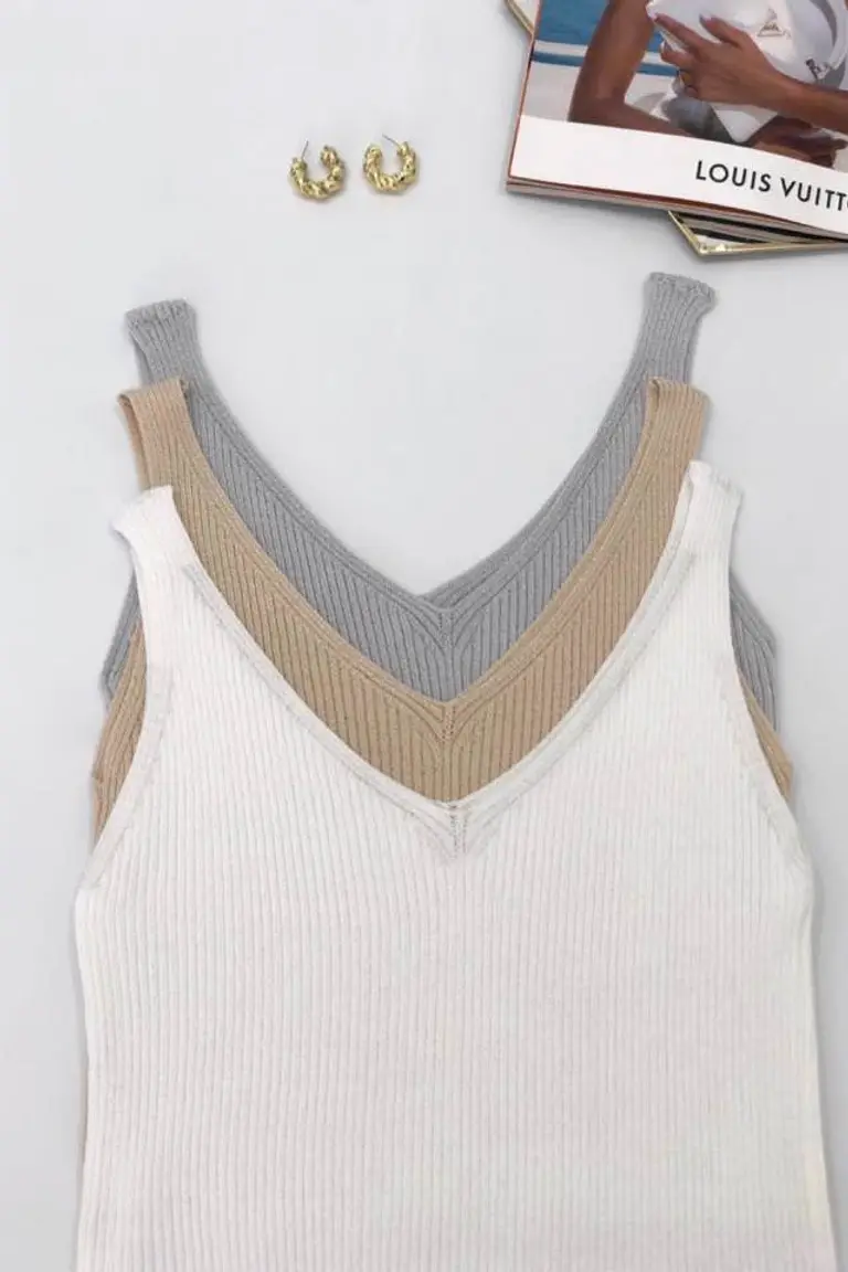 Musculosa Escote V de Hesed en Tops para argentina