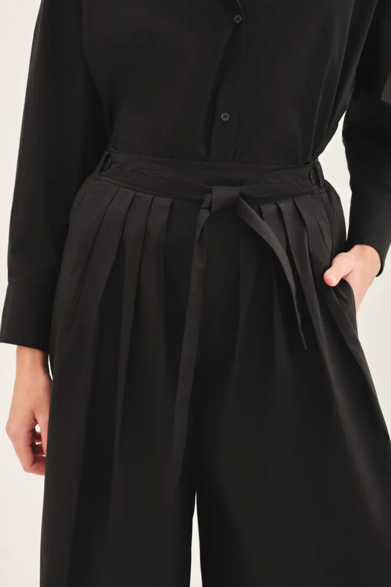 Pantalón recto de corte amplio con lazo en la cintura de Rapsodia en Pantalones para argentina