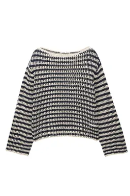 Jersey rayado crochet de Pull&Bear en Buzos y Sweaters para argentina