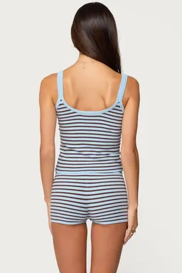 Musculosa tejido rayas lillian de Edikted en Tops para argentina