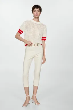 Jersey calado rayas de Mango en Buzos y Sweaters para argentina