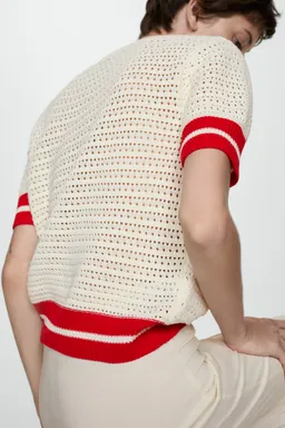 Jersey calado rayas de Mango en Buzos y Sweaters para argentina
