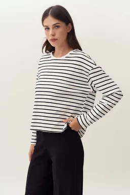 Buzo Rayado Oversized de Kandente en Buzos y Sweaters para argentina