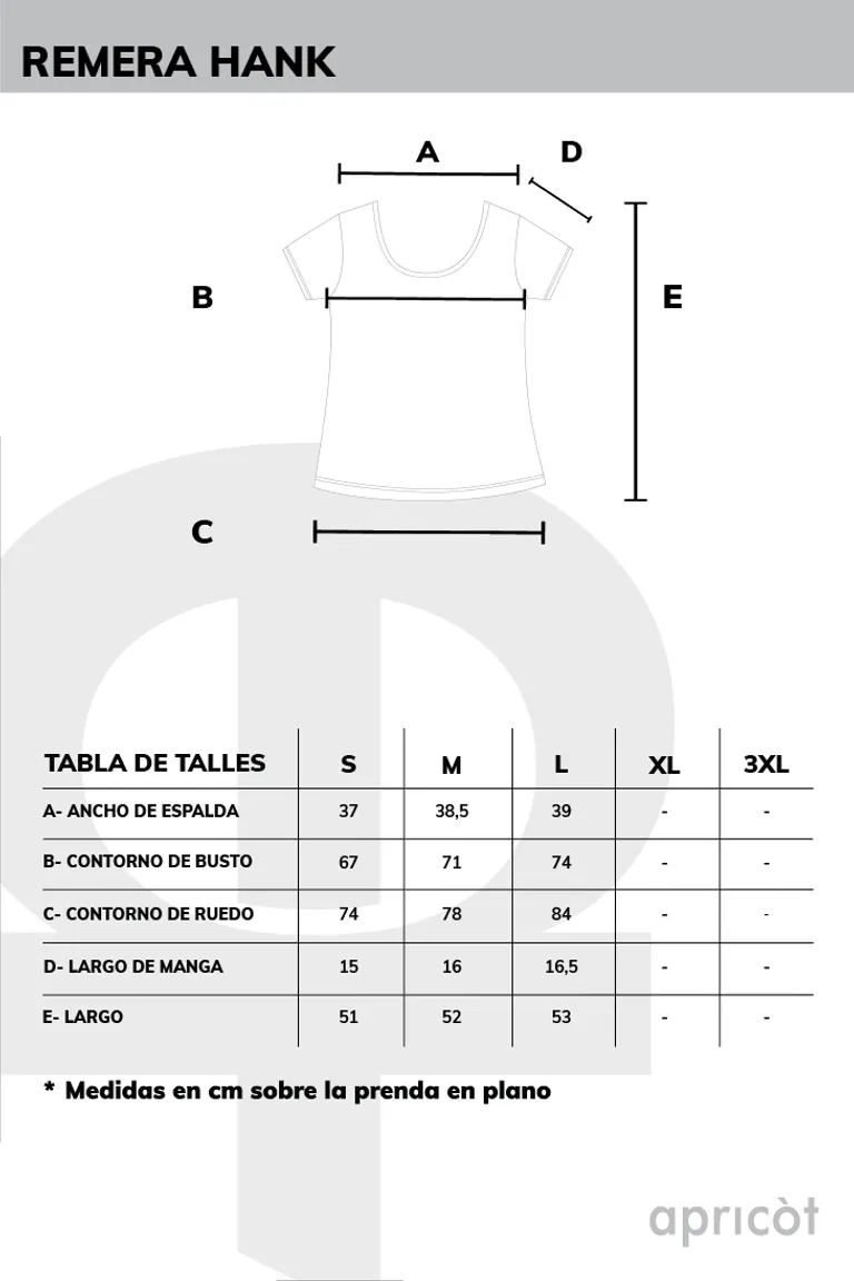 Remera hank - Prenda básica y versátil para el armario de la mujer moderna de Apricot en Remeras para argentina