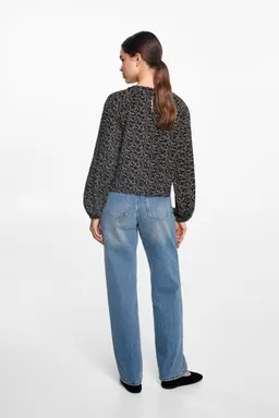 Blusa estampada floral de Mango Teen en Blusas para argentina