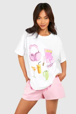Remera oversize girl essentials de Boohoo en Remeras para argentina