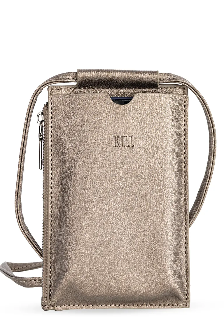 Cartera de mano marrón con compartimientos para llevar lo esencial con estilo de Kill en Bolsos y Carteras para argentina