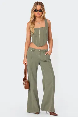 Corset denim lottie de Edikted en Tops para argentina