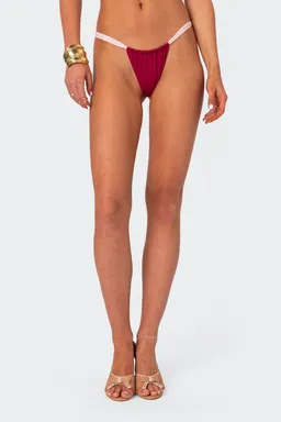 Bombacha bikini con tiras contraste de Edikted en Swimwear y Beachwear para argentina