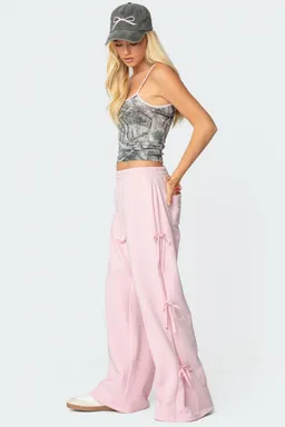 Pantalón buzo ancho claudette de Edikted en Pantalones para argentina