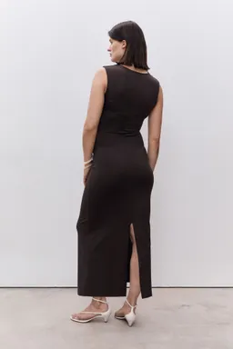 Vestido largo abertura trasera de Mango en Vestidos para argentina