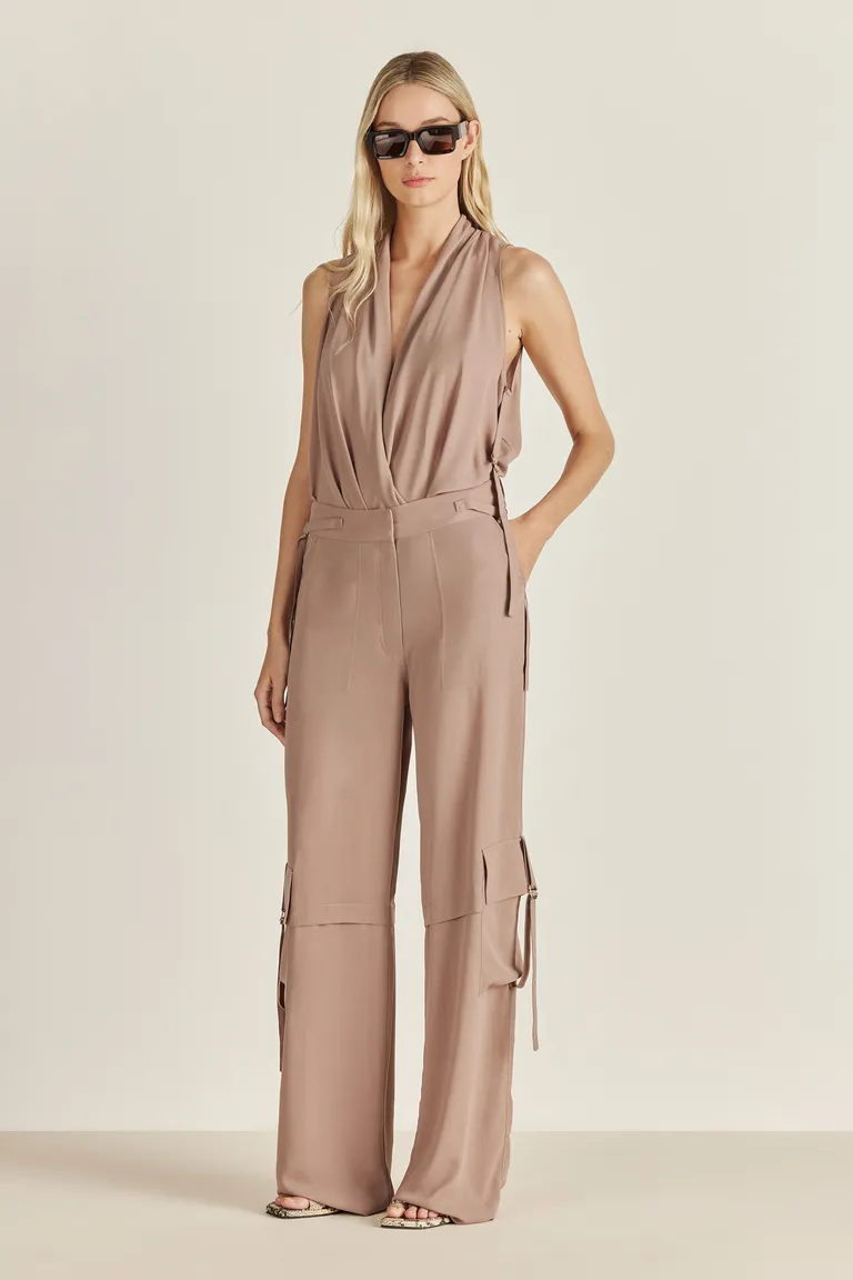 Pantalón cargo de corte recto y estilo casual para mujer de Tucci en Pantalones para argentina