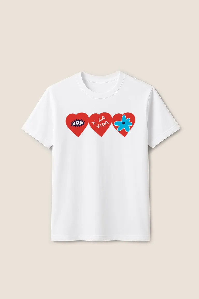 Remera estampada de diseño exclusivo con gráfica colorida de Tucci en Remeras para argentina